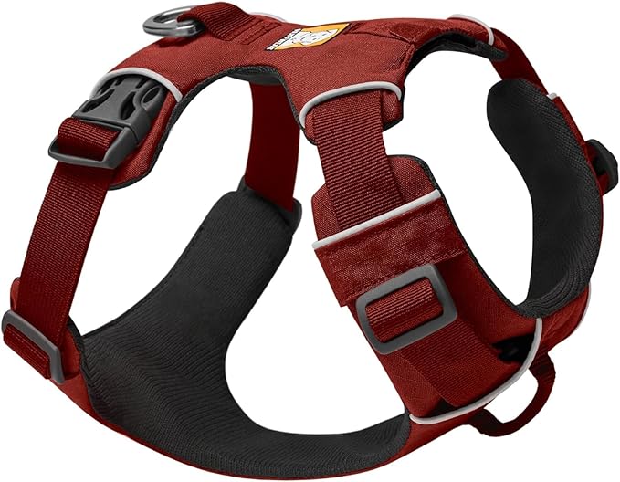 Ruffwear, Front Range Dog Harness, Reflective and Padded Harness for Training and Everyday, Red Clay, XX-Small RuffwearInc