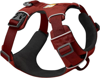 Ruffwear, Front Range Dog Harness, Reflective and Padded Harness for Training and Everyday, Red Clay, Small RuffwearInc