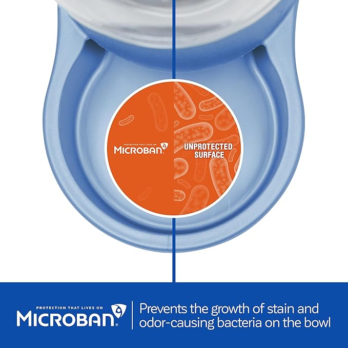 Petmate Replendish Gravity Waterer with Microban for Cats and Dogs, 1 Gallon,Blue, Made in USA - PAWPICO