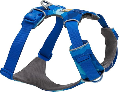 Ruffwear, Front Range Dog Harness, Reflective and Padded, No Pull Harness for Training and Everyday, Coastal Mountains, XX-Small RuffwearInc