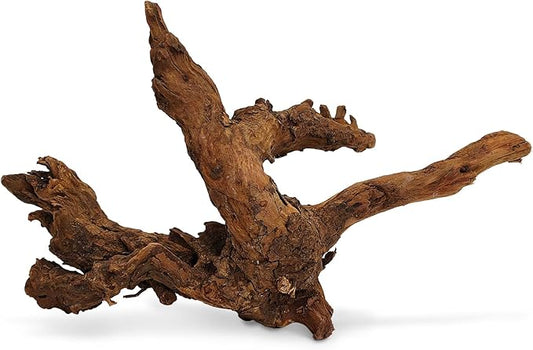Hamiledyi Driftwood for Aquarium Reptile Toy Driftwood Branches Reptiles Aquarium Decoration Assorted Size Natural Habitat Decor Wood for Lizad-1 Pack Hamiledyi
