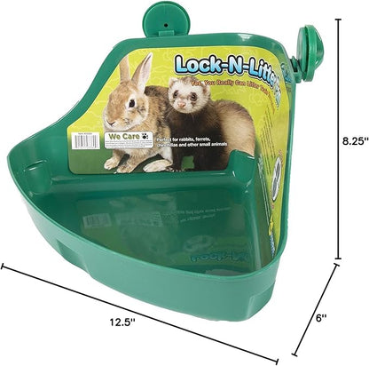 Ware Manufacturing (2 Pack) Plastic Lock-N-Litter Pan for Small Pets - Size Regular Ware+Manufacturing