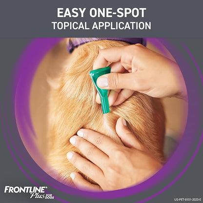 Frontline Plus Flea and Tick Treatment for Small Dogs Upto 5 to 22 lbs. 3 Treatments FRONTLINE%C2%AEBrandProducts