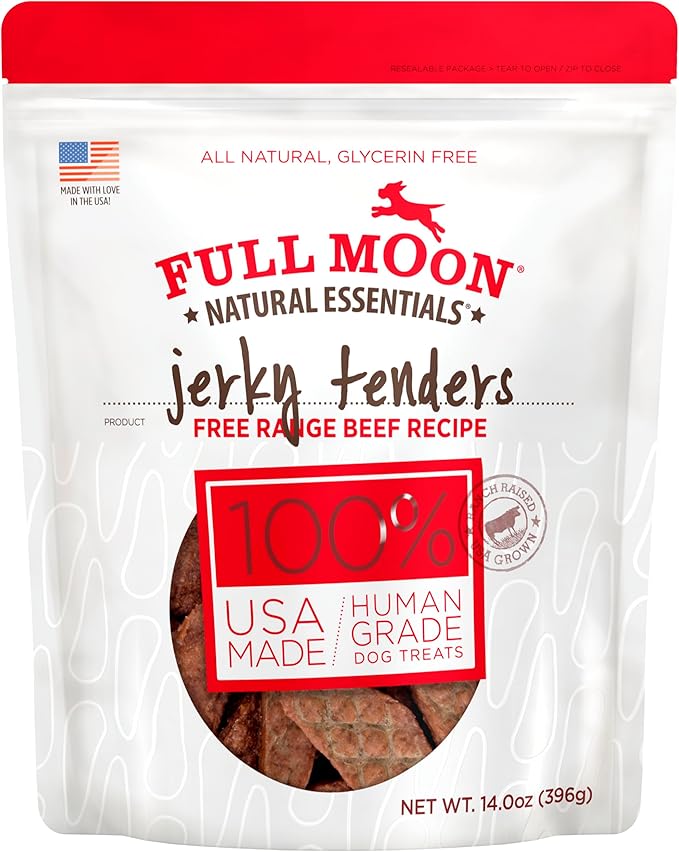 Full Moon Essential Beef Tenders 14.0 oz - PAWPICO