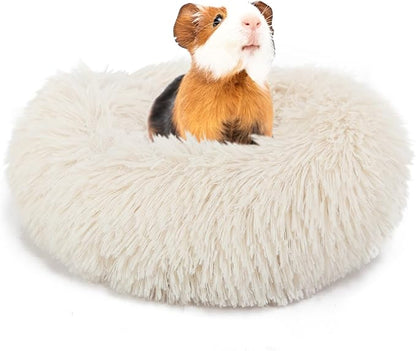 Guinea Pig Bed Hamster Bed Hedgehog Bed for Hamster/Hedgehog/Squirrel/Tortoise/Lizard and Other Small Animal 11.8 inch Beige - PAWPICO