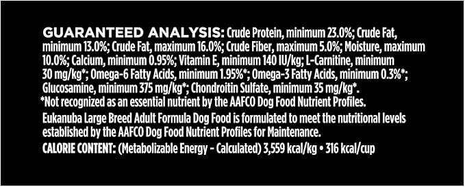 Eukanuba Adult Large Breed Dry Dog Food, 16 lb - PAWPICO
