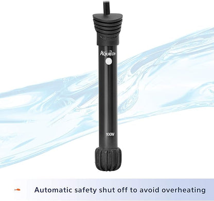 Aqueon Aquarium Fish Tank Preset Heater For Up To 40 Gallons, 100 Watts Aqueon