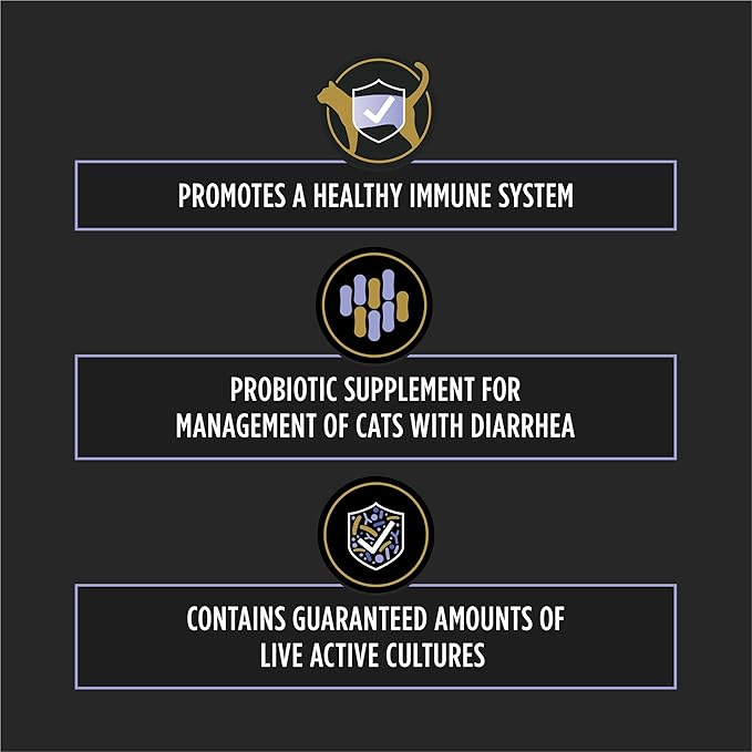 Purina Pro Plan Veterinary Supplements FortiFlora Cat Probiotic Supplement for Cats with Diarrhea - 30 ct. Box ProPlanVeterinaryDiets