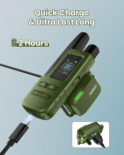 Jugbow Dog Shock Collar 2 Dogs - 3300FT Dog Training Collar with Remote, IPX7 Waterproof E Collar for Dogs Training Rechargeable Collars for Large Medium Small Dogs (10-120lbs) FollowJugbowtoGetSurprise