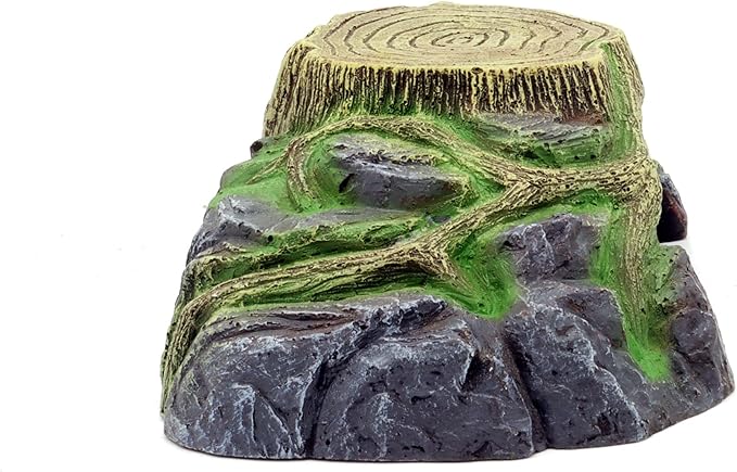 Small Reptile Cave Hide Reptile Hides and Caves Snake Toad Frog Turtle House JIHAQUA