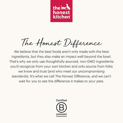 The Honest Kitchen Human Grade Dehydrated Whole Grain Dog Food – Complete Meal or Topper – Chicken 10 lb (makes 40 lbs) - PAWPICO