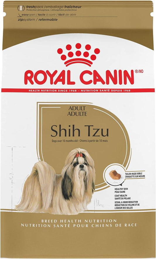 Royal Canin Shih Tzu Adult Breed Specific Dry Dog Food, 10 lb bag - PAWPICO