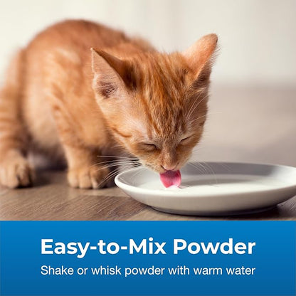PetAg KMR 2nd Step Kitten Weaning Food - 14 oz, Pack of 2 - Powdered Kitten Weaning Formula with DHA, Natural Milk Protein, Vitamins & Minerals for Kittens 4-8 Weeks Old - Easy to Digest - PAWPICO
