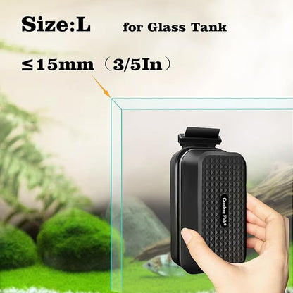 Carefree Fish Aquarium Super Strong Magnetic Cleaner for Glass Fish Tank Magnet Brush Algae Scrapers Floating Bewatermyfriend