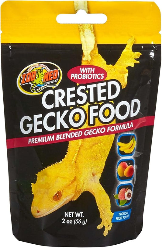 Zoo Med Tropical Fruit Flavor Crested Gecko Food 2 oz. ZooMed