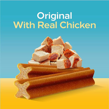 PEDIGREE DENTASTIX Large Dog Dental Treats Original Flavor Dental Bones, 2.08 lb. Value Pack (40 Treats) Pedigree