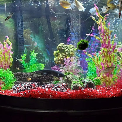 DoubleWood 2 PCS Decaying Trunk Aquarium Betta Fish Ornament Driftwood Resin Crafts Ornament for Aquarium Decoration Fish Tank Wood with Holes & Aquarium Caves Fish Tank Wood Decor DoubleWood