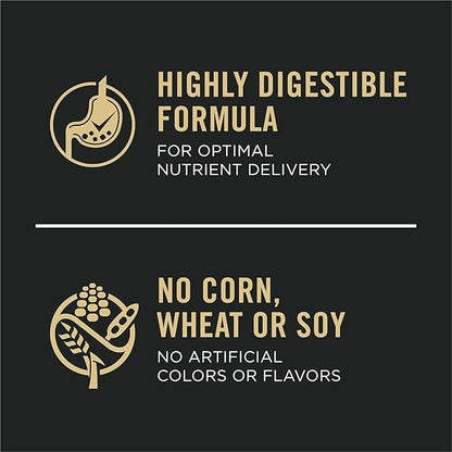 Purina Pro Plan Sensitive Skin and Stomach Dog Food Dry, Adult Salmon & Rice Formula, Digestive Health - 4 lb. Bag - PAWPICO