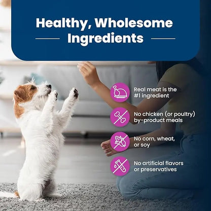 Blue Buffalo Life Protection Formula Small Breed Senior Dry Dog Food, Supports Joint Health and Immunity, Made with Natural Ingredients, Chicken & Brown Rice Recipe, 15-lb. Bag - PAWPICO