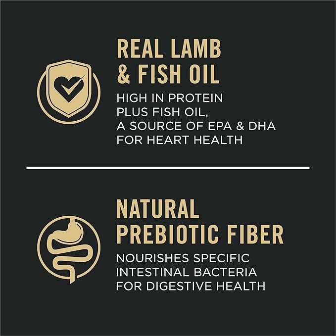 Purina Pro Plan Sensitive Skin and Stomach Puppy Food Lamb and Oat Meal Formula - 4 lb. Bag - PAWPICO
