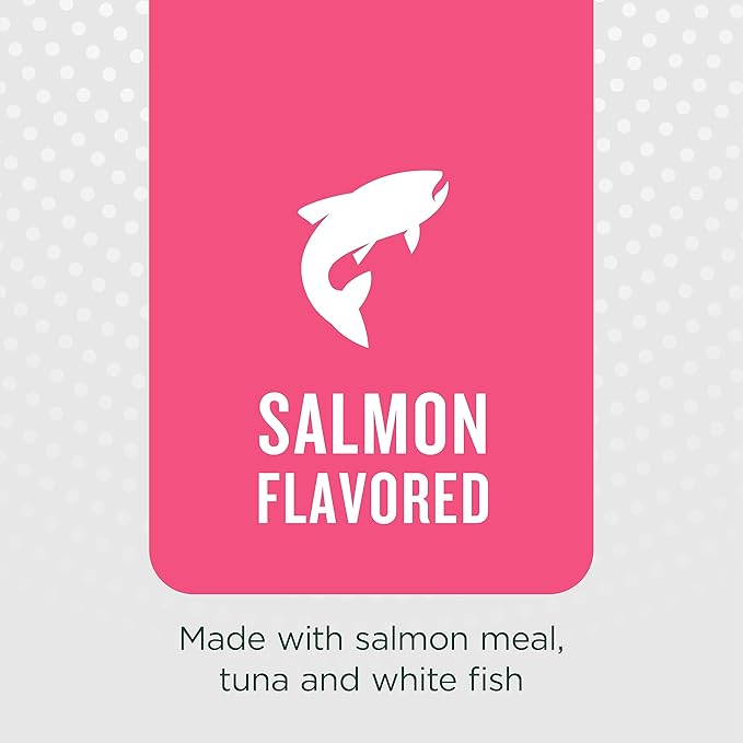 Minties Dental Treats for Cats, Salmon Flavored Treats for Cats, Freshens Breath and Controls Tartar, 10oz Minties