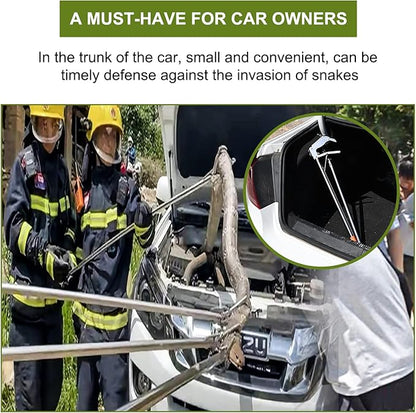 Snake Grabber Professional All Aluminum Alloy Rattle Snake Catcher Tool Wide Jaw Handling Window Opener Pole Tool with Lock Snake Tongs 2pcs 60 Inch HOOJUKE