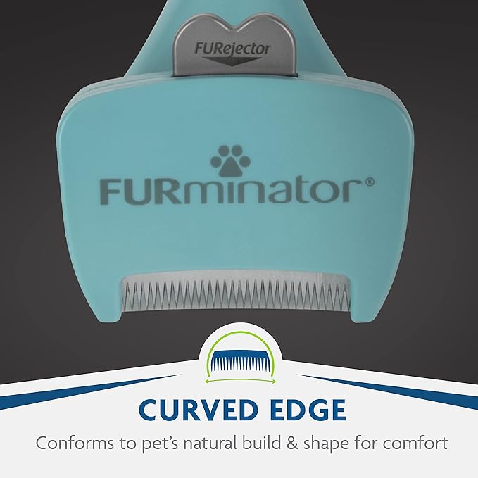FURminator deShedding Tool for Cats, Small - PAWPICO