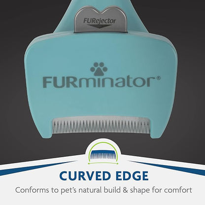 FURminator deShedding Tool for Cats, Small - PAWPICO