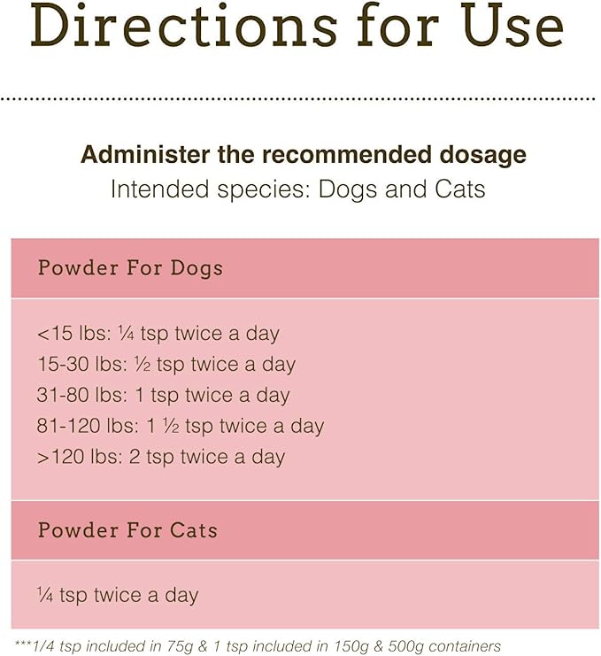 Herbsmith Bladder Care for Cats and Dogs – Maintains Urinary Health for Dogs and Cats – Dog and Cat Kidney Support – 500g Powder Herbsmith