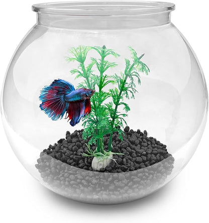 Newpol Mini Plastic Aquarium Fish Bowls (0.8Gallon / 3L) Newpol