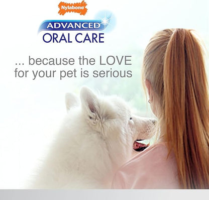 Nylabone Advanced Oral Care Senior Dog Dental Kit with Cushiony Soft-Bristle Toothbrush Senior 3 Count Nylabone