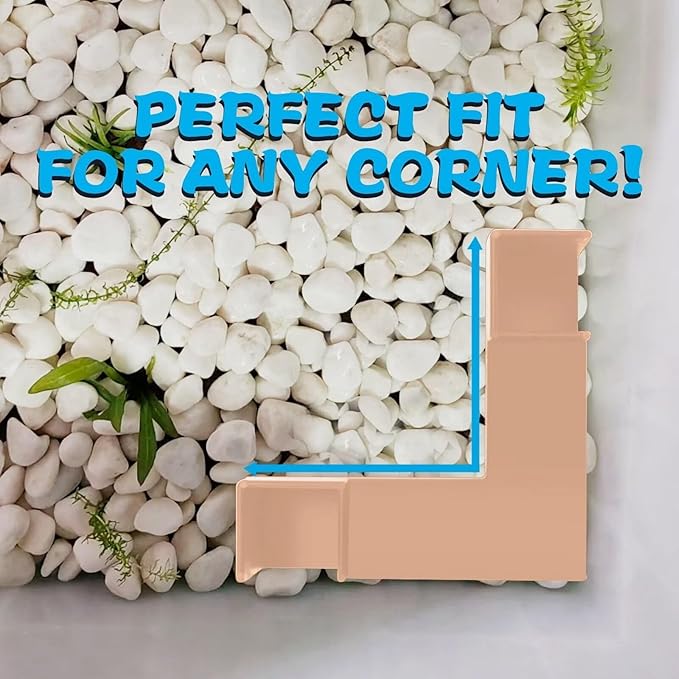 Fish Tank Tunnel Aquarium Hardscape, Shrimp Hide Aquarium Tunnel, Shrimp Tank Aquarium Decor Fish Tank Cave, Fish Tank Decorations Hideout, Fish Hideout for Aquarium, Fish Tank Accessories Decorations CPLIKE