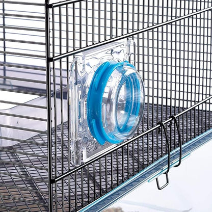 Ferplast Favola Hamster Cage Includes Free Water Bottle, Exercise Wheel, Food Dish & Hamster Hide-Out Large Hamster Cage Measures 23.6L x 14.4W x 11.8H-Inches Ferplast