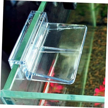 10Pcs Transparent Plastic Aquarium Cover Bracket Supports for Home Fish Tanks Durable Clips for Secure Lid Placement Aquariums BUGUUYO