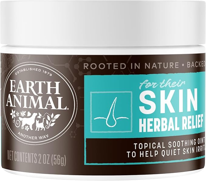 Earth Animal Herbal Remedies | Skin and Paw Soother | 2 fl oz EARTHANIMAL