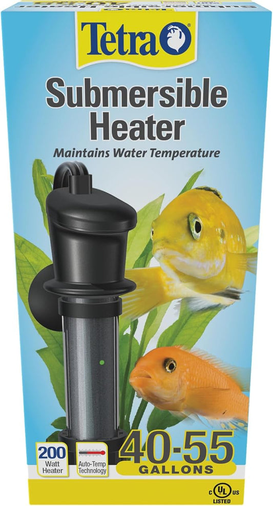 Tetra Submersible Heater With Electronic Thermostat, 200-Watt Tetra