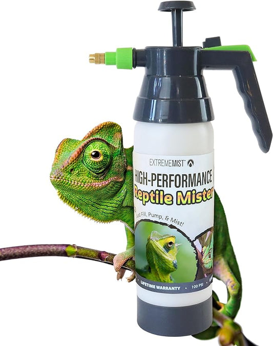 High-Performance Reptile Mister | Ultra-fine Amphibian Sprayer | Terrarium Humidity Fogger | Continuous Gentle Mister | Humidifier for Geckos, Chameleons, Turtles, & Lizards ExtremeMist