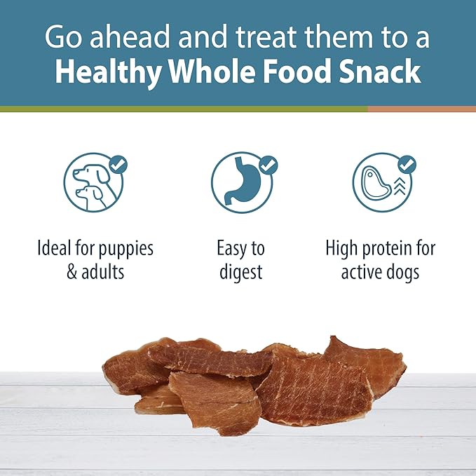 JustFoodForDogs Healthy Dog Treats, Pork, Single-Ingredient, Made in The USA, 5 oz - PAWPICO