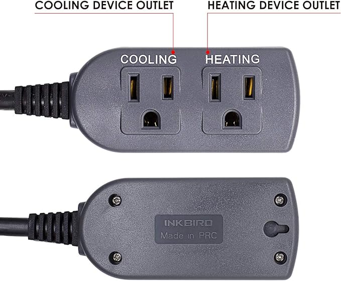 Inkbird ITC-308S Aquarium Heating and Cooling Dual Stage Temperature Controller Freshwater Saltwater Aquarium Tropical Fish Ornamental Shrimp Inkbird