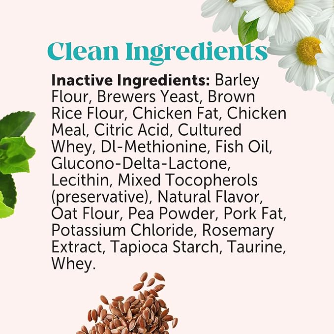 Pet Honesty Calming Chews for Cats - Cat Anxiety Relief + Helps Reduce Stress - Behavioral Support & Promotes Relaxation for Travel, Boarding, Vet Visits, Separation Anxiety - Chicken (30-Day Supply) PetHonesty