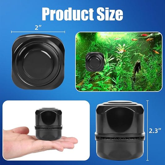 AQUANEAT Aquarium Fish Tank Cleaner, Magnetic Glass Cleaner, Algae Remover for Fish Tank(Not for Acrylic and Plastic Tanks) Aquaneat