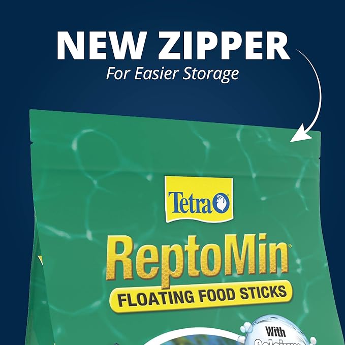 Tetra ReptoMin Floating Food Sticks, Food for Aquatic Turtles, Newts and Frogs, 2.65 lbs Tetra