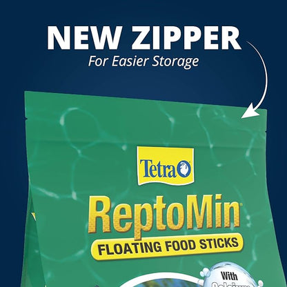 Tetra ReptoMin Floating Food Sticks, Food for Aquatic Turtles, Newts and Frogs, 2.65 lbs Tetra