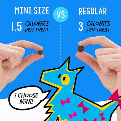Crazy Dog Mini Train-Me! Training Treats 10 oz. Pouch, Chicken Flavor, with 500 Treats per Bag, Recommended by Dog Trainers - PAWPICO