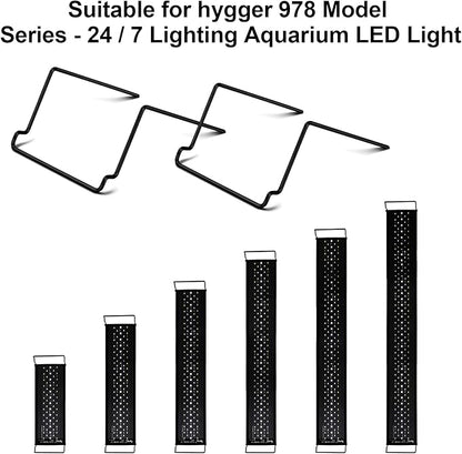 hygger Aquarium Light High Holder Bracket, Suitable for Model HG978 Fish Tank Light hygger