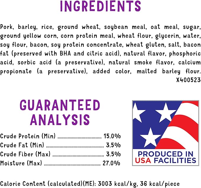 Purina Beggin' Strips Dog Treats, Original With Bacon Flavor - (Pack of 2) 26 oz. Pouches - PAWPICO