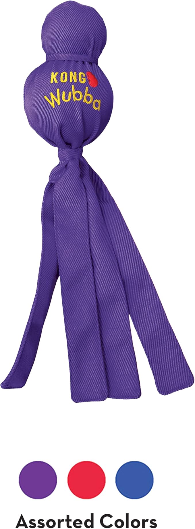 KONG Wubba - Dog Toy for Tug of War & Fetch - Dog Supplies for Puppy & Dog Playtime - Outdoor & Indoor Dog Toy - for Large Dogs - PAWPICO