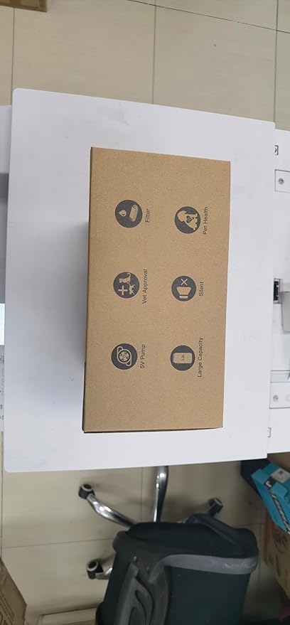 Cat Water Fountain with Tap Shape: 3.2L Cat Fountain for Cats - Super Quiet Water Pump - Filters Hair - Easy Disassembly - 6 Filters + 3 Foam Filters - Pink Cat Fountains for Drinking - PAWPICO