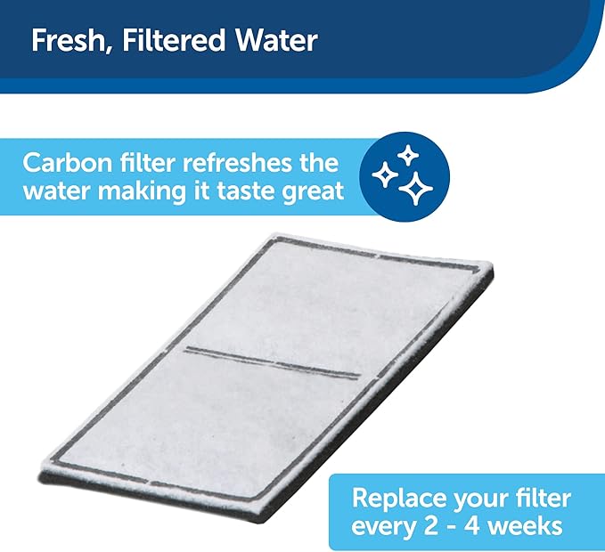 PetSafe Multi-Tier Pet Fountain – Large Waterer Great for Cats and Dogs – 2 Heights to Drink from – Great for Senior Pets – 100 Oz Water Capacity – Fresh, Filtered Water - PAWPICO