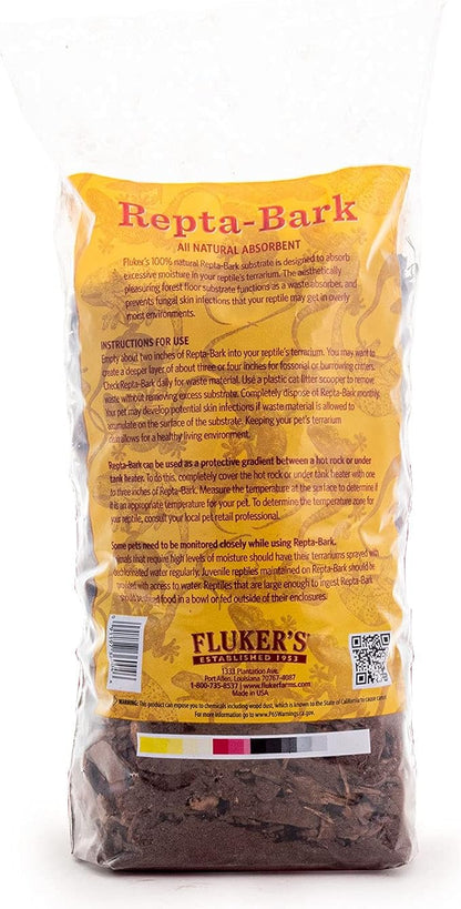 Fluker's Repta-Bark All Natural Bedding, 4,Quart Flukers
